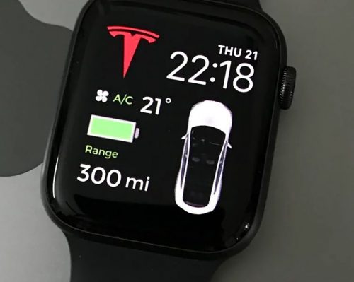 Tesla Finally Begins Development on Smartwatch App After Years of Requests